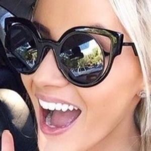 Fendi Sunglasses FF0137/S Black Semi-mirrored